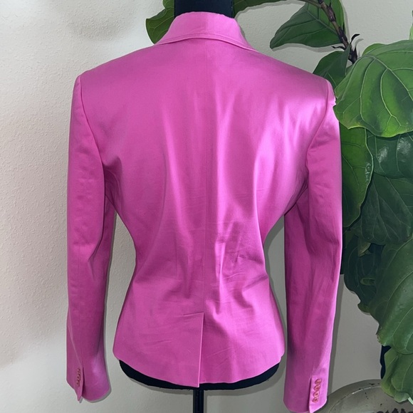 Ralph Lauren Women’s Lavender Single Breast Fully Lined Blazer Jacket Size 10 - Picture 5 of 11